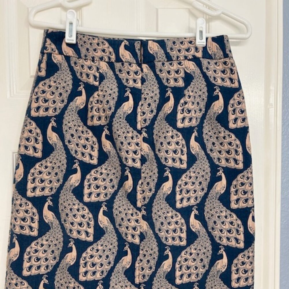 Ann Taylor "Peacock" skirt
